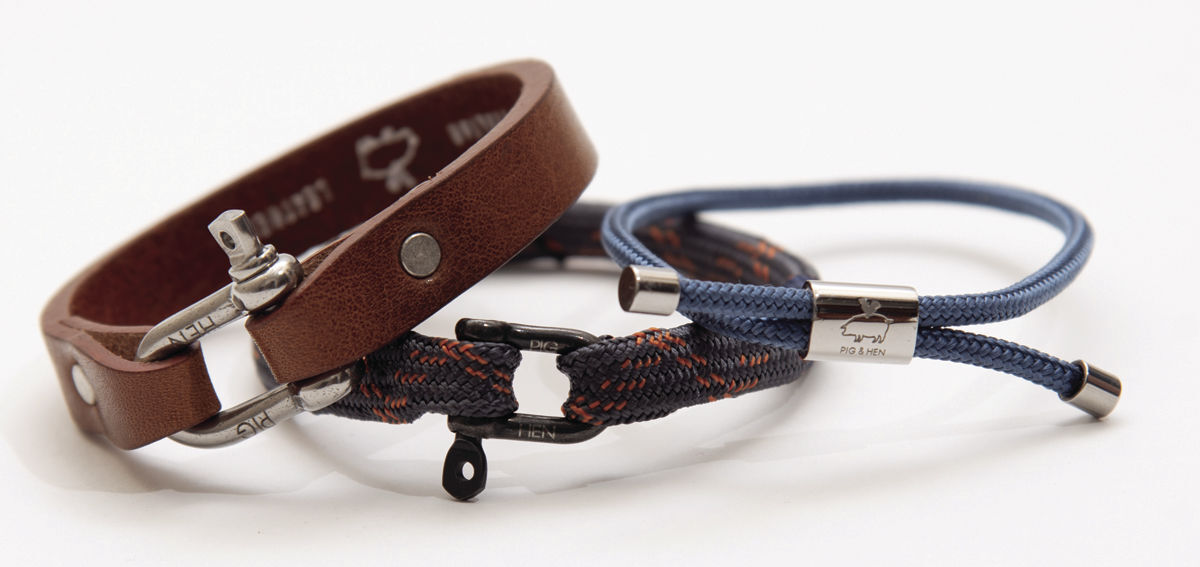 Pig & Hen Men’s Bracelets